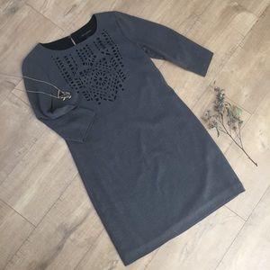 Banana Republic gray dress